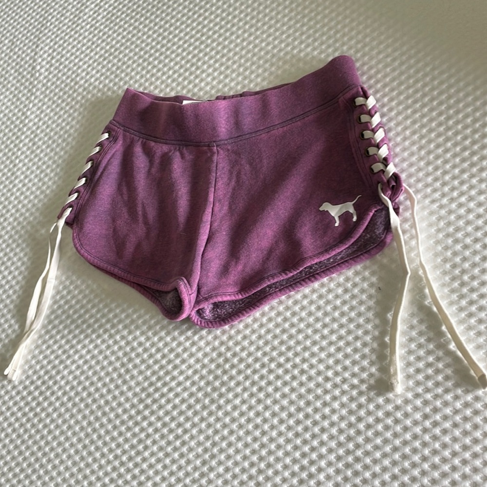 💟NWT💟VS PINK Laced Up Shorts 2/$50
